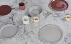 Assiette - Lot De 2 Marron Wengé -GourmetHome Soldes Magasin bcd563ed7df44117babbf283c596e4a0