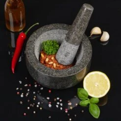 Mortier En Granit Avec Pilon 16 Cm -GourmetHome Soldes Magasin bd2dfdf19137420b8aa6da0328997c58