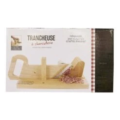 Trancheuse à Charcuterie En Bois -GourmetHome Soldes Magasin bd2ffb7039004a199e91446da0a3a4e9