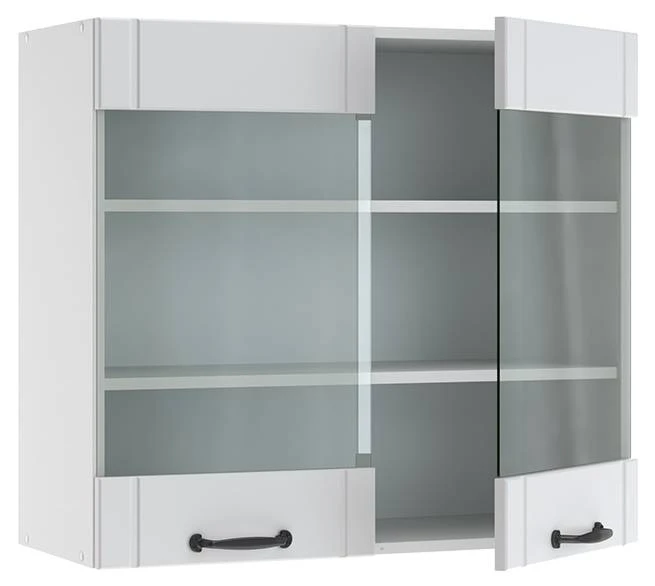 Meuble Haut Vitré Fame Antracite 8 Meuble Haut Vitré Fame Antracite – Image 8