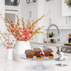 Plat à Gâteau En Verre Sur Pied -GourmetHome Soldes Magasin bf3f64f3d5014d6fac63bbbf4ffd43cd