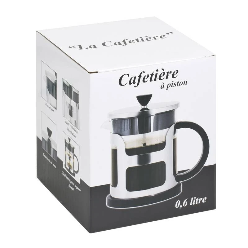 Cafetière à Piston 0,6 L 2 Cafetière à Piston 0,6 L – Image 2