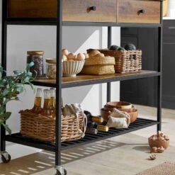 Desserte De Cuisine FKW112-PF -GourmetHome Soldes Magasin bfda7564f06c410baec9999b14c3ef2c