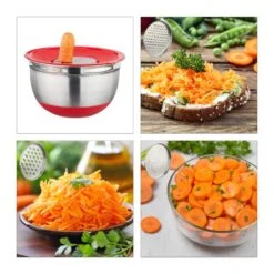 Lot Bol Mélangeur En Inox -GourmetHome Soldes Magasin c127073bd7f74c00b21b52d4edf8b697