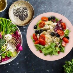 Saladier Rouge-doré En Lot De 3 28 Saladier Rouge-doré En Lot De 3 -GourmetHome Soldes Magasin c1488561955e48dea8abe29e59a67992 1