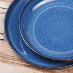Assiette Creuse Uno Bleu Cobalt X6 -GourmetHome Soldes Magasin c37bd3b77c244e878377bbc056ab33d9
