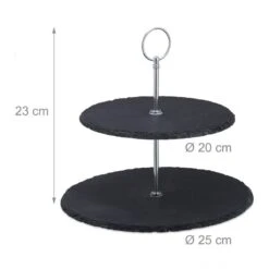 Présentoir Apéritif Ardoise 2 étages -GourmetHome Soldes Magasin c452128f79a04225adce2ef9ee495b47