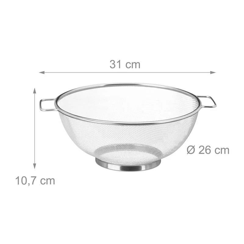 Lot De 3 Passoires En Inox 5 Lot De 3 Passoires En Inox – Image 5