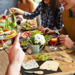 Set Planche à Fromage Avec 3 Couteaux -GourmetHome Soldes Magasin cc8a39489d45435db19312ca2e971fc5