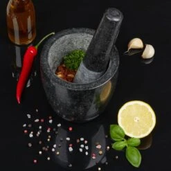 Mortier En Granit Avec Pilon Long 13 Mortier En Granit Avec Pilon Long -GourmetHome Soldes Magasin d338518017404a4b8d1a4eb2b41d5452