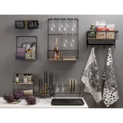 PRESENT TIME Egouttoir Dish Rack -GourmetHome Soldes Magasin d43039b4adcd460fa2d27281af4b9f4f