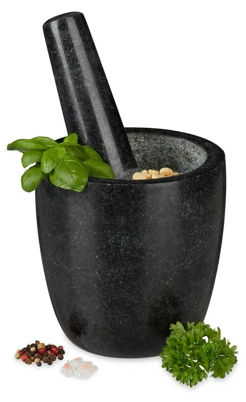 Mortier En Granit Avec Pilon Long 1 Mortier En Granit Avec Pilon Long