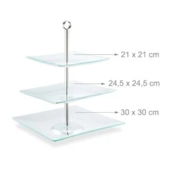 Serviteur Gâteau 3 étages -GourmetHome Soldes Magasin d900fe22565240bc84fadbb01272a5d5