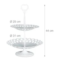 Serviteur à Gâteaux Présentoir à Fruits -GourmetHome Soldes Magasin dd0bec0088df4b3494b16da5b7eff18e