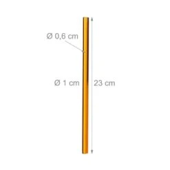 Lot De 6 Pailles En Verre Multicolores -GourmetHome Soldes Magasin e108e14a999c48579d35707f806f71d5 1