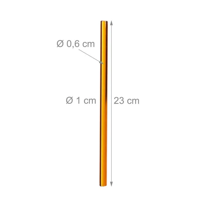 Lot De 12 Pailles En Verre Multicolores 9 Lot De 12 Pailles En Verre Multicolores – Image 9