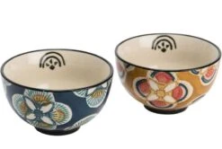 Mini Bols En Grès Imany 12 Cm (Lot De 2)