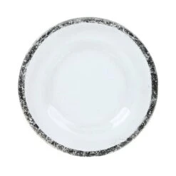 Assiette à Dessert Natural Silver X6