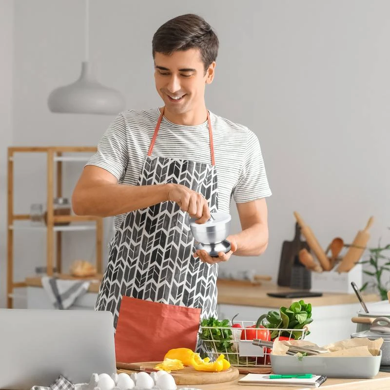 Mortier Pilon Acier Inoxydable 4 Mortier Pilon Acier Inoxydable – Image 4