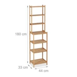 Étagère Haute En Bambou -GourmetHome Soldes Magasin e83abd6d8df14fdeb0c0ff2d1ac28681