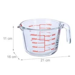 Verre Mesureur 1 Litre -GourmetHome Soldes Magasin e99f4820e4ba47b28ecf9db9047e99ab