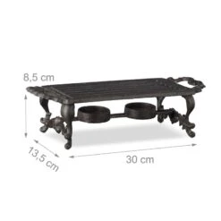 5x Réchauffe Plats En Fonte -GourmetHome Soldes Magasin eba23de925974677ae5fb249f7223814