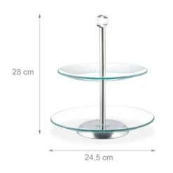 Serviteur Gâteau 2 étages -GourmetHome Soldes Magasin ec3c503e62e5458e972cf1e77ee8eeec