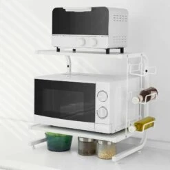 Étagère Micro Ondes FRG092-W -GourmetHome Soldes Magasin f26088bf97f04a58bbdfb404bf357b2d