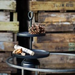 Etagère Lutek - Noir -GourmetHome Soldes Magasin f379c3bd6a7047398417acfc01b60cb8