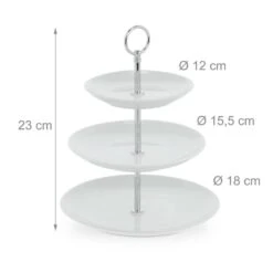 Présentoir à Gâteau Porcelaine -GourmetHome Soldes Magasin f3bbf129e7584aada54c522bd4009dde