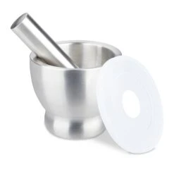 Mortier Pilon Avec Couvercle