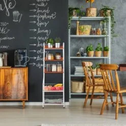 Étagère De Cuisine 5 Niveaux 27 Étagère De Cuisine 5 Niveaux -GourmetHome Soldes Magasin f5e04a401bb945b0bbf05a73038b80ff