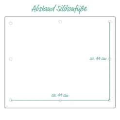 Plaque De Protection En Verre NOIR -GourmetHome Soldes Magasin f6032d7877b44dd3a11b0aefac338dbd