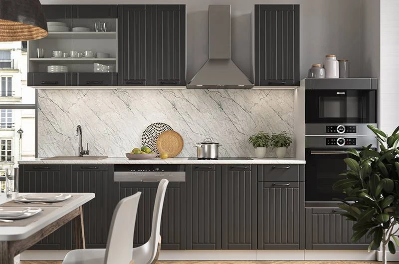 Meuble Sous évier Fame Anthracite 2 Meuble Sous évier Fame Anthracite – Image 2