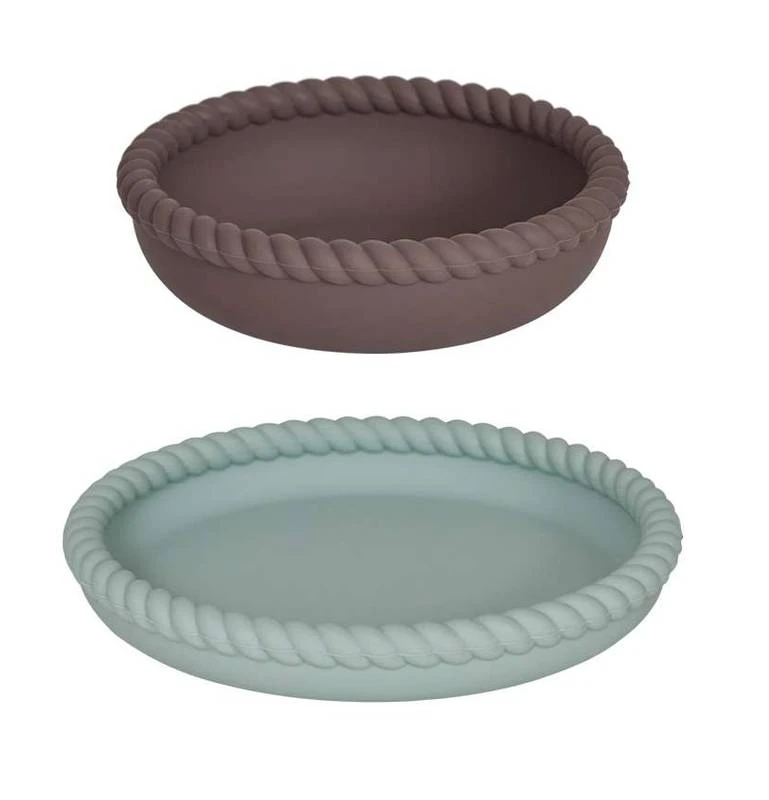 Assiette Et Bol Violet 8 Assiette Et Bol Violet – Image 8