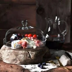 Elite Assiette Avec Cloche -GourmetHome Soldes Magasin feac49fee22d4f2c90b09051f922cc10