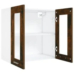 VIDAXL Armoire Vitrée Suspendue -GourmetHome Soldes Magasin febb5ac27a3248fe82b2f98c69c11edc
