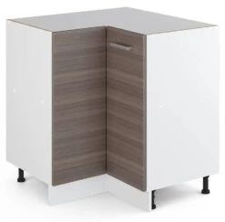 Meuble Bas D'angle R-Line Gris élégant